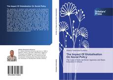 Capa do livro de The Impact Of Globalisation On Social Policy 