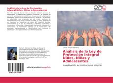 Portada del libro de Análisis de la Ley de Protección Integral Niños, Niñas y Adolescentes