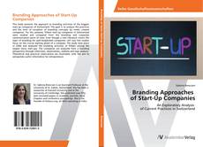 Buchcover von Branding Approaches of Start-Up Companies