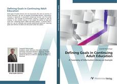 Copertina di Defining Goals in Continuing Adult Education
