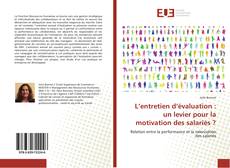 Bookcover of L’entretien d’évaluation : un levier pour la motivation des salariés ?