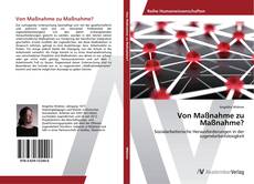 Portada del libro de Von Maßnahme zu Maßnahme?