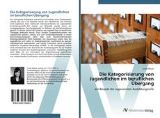 Die Kategorisierung von Jugendlichen im beruflichen Übergang的封面