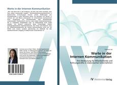 Bookcover of Werte in der Internen Kommunikation