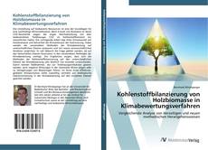 Couverture de Kohlenstoffbilanzierung von Holzbiomasse in Klimabewertungsverfahren