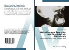 Buchcover von Aktive Headgear Tragzeiten in Abhängigkeit der Zugrichtung