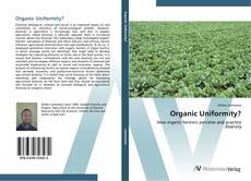 Buchcover von Organic Uniformity?