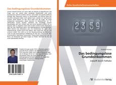 Couverture de Das bedingungslose Grundeinkommen