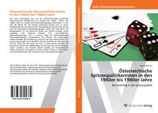 Copertina di Österreichische Spitzenpolitikerinnen in den 1960er bis 1980er Jahre