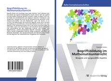 Обложка Begriffsbildung im Mathematikunterricht