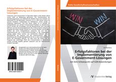 Buchcover von Erfolgsfaktoren bei der Implementierung von E-Government-Lösungen