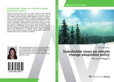 Buchcover von Stakeholder views on climate change adaptation policy