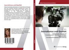 Buchcover von Journalismus und Qualität