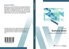 Buchcover von Boolsche Weite