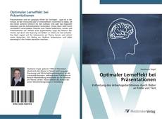 Buchcover von Optimaler Lerneffekt bei Präsentationen