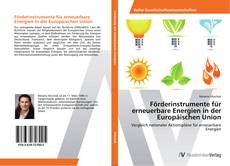 Buchcover von Förderinstrumente für erneuerbare Energien in der Europäischen Union