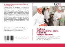 Bookcover of El clima organizacional como factor de competitividad