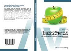 Bookcover of Gesundheitsförderung an der Hochschule Mittweida