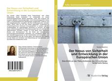 Bookcover of Der Nexus von Sicherheit und Entwicklung in der Europäischen Union