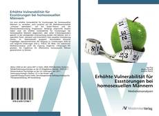 Buchcover von Erhöhte Vulnerabilität für Essstörungen bei homosexuellen Männern