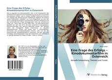 Capa do livro de Eine Frage des Erfolgs – Kinodokumentarfilm in Österreich 