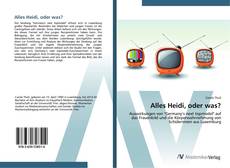Buchcover von Alles Heidi, oder was?