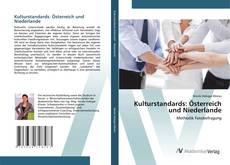 Couverture de Kulturstandards: Österreich und Niederlande