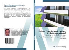 Portada del libro de Solare Energiebereitstellung in Ballungsgebieten