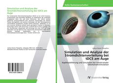 Buchcover von Simulation und Analyse der Stromdichtenverteilung bei tDCS am Auge