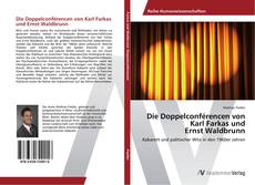 Buchcover von Die Doppelconférencen von Karl Farkas und Ernst Waldbrunn