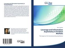 Buchcover von Leverage and Information Asymmetry in Product Markets
