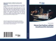 Három fast fashion vállalat összehasonlító elemzése kitap kapağı