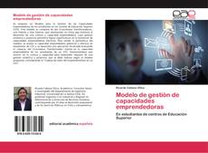 Buchcover von Modelo de gestión de capacidades emprendedoras