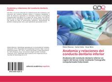 Bookcover of Anatomía y relaciones del conducto dentario inferior