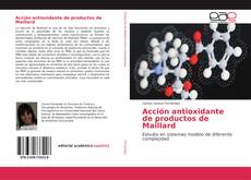 Buchcover von Acción antioxidante de productos de Maillard