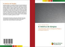 A retórica de Górgias kitap kapağı