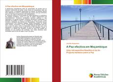 Couverture de A Paz efectiva em Moçambique
