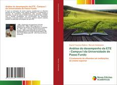 Bookcover of Análise do desempenho da ETE - Campus I da Universidade de Passo Fundo