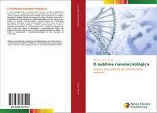Buchcover von O sublime nanotecnológico
