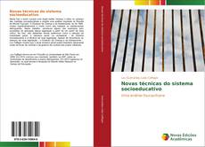 Buchcover von Novas técnicas do sistema socioeducativo