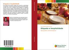 Buchcover von Etiqueta e hospitalidade