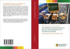 Buchcover von Um Método Proposto para o Ensino de Algoritmos no Contexto da EAD
