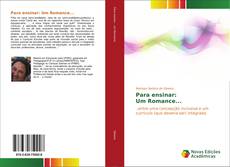 Bookcover of Para ensinar: Um Romance...