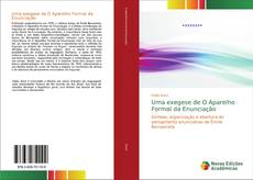 Bookcover of Uma exegese de O Aparelho Formal da Enunciação