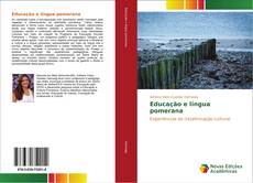 Buchcover von Educação e língua pomerana
