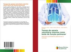 Bookcover of Tempo de apneia voluntária máxima como teste de função pulmonar