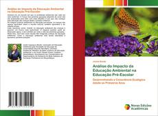 Capa do livro de Análise do Impacto da Educação Ambiental na Educação Pré-Escolar 