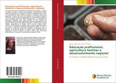 Educação profissional, agricultura familiar e desenvolvimento regional kitap kapağı