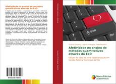 Bookcover of Afetividade no ensino de métodos quantitativos através do EaD