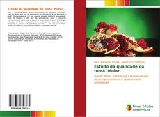 Capa do livro de Estudo da qualidade da romã 'Molar' 